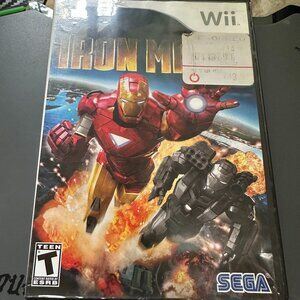 Iron Man 2 (Nintendo Wii, 2010) No Manual Case Has Wear Tested Working